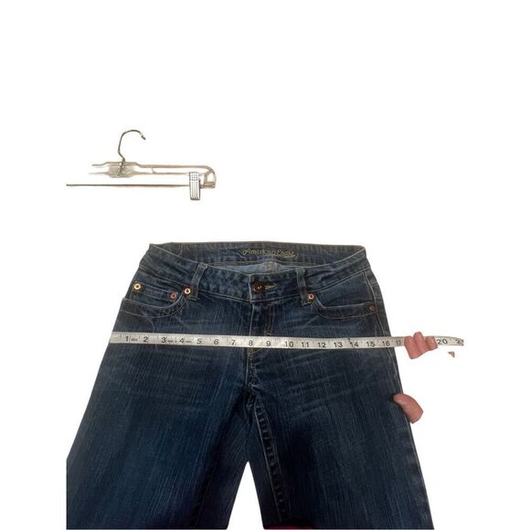 American Eagle Straight-Stretch 77 Jeans Sz 4 - Picture 7 of 10